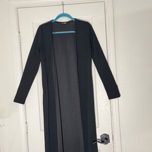 Fashion Nova Classic Black Long Sleeve cardigan